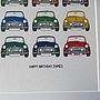 Personalised Mini Cooper Car Print, thumbnail 6 of 11