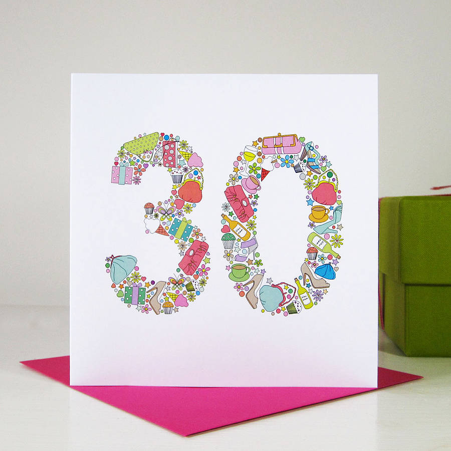 girlie things special birthday card by mrs l cards | notonthehighstreet.com