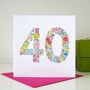 girlie things special birthday card by mrs l cards | notonthehighstreet.com