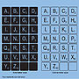 Mini Personalised Letter Tile Stickers, thumbnail 9 of 12