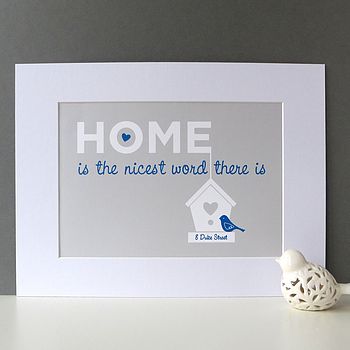 'Home Is The Nicest Word There Is' Print, 8 of 12