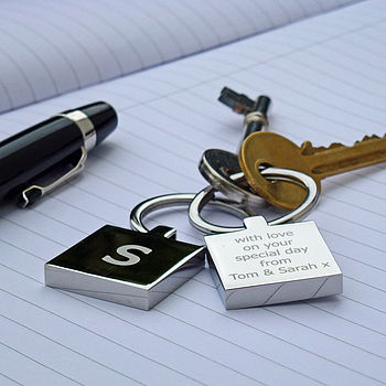 Personalised Initials Keyring, 2 of 6