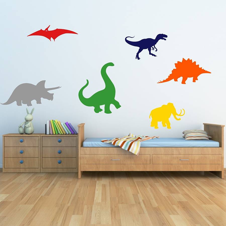 dinosaurs  kids wall  stickers  by mirrorin 