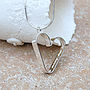 Personalised Silver Secret Heart Necklace, thumbnail 7 of 12