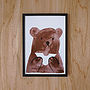 Buttie Bear Print, thumbnail 1 of 1