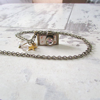 Vintage Style Camera Necklace, 3 of 8