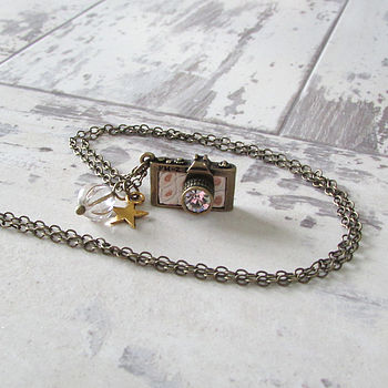 Vintage Style Camera Necklace, 4 of 8