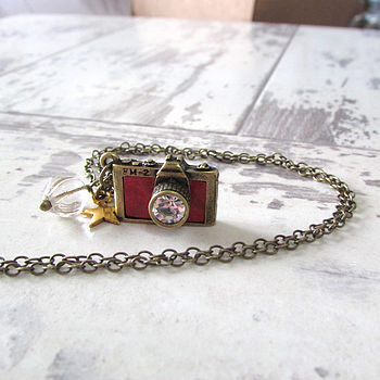 Vintage Style Camera Necklace, 5 of 8