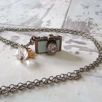 Vintage Style Camera Necklace, 2 of 8
