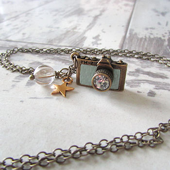 Vintage Style Camera Necklace, 6 of 8