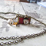 Vintage Style Camera Necklace, thumbnail 7 of 8