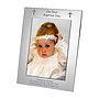 Personalised Silver Plate Christening Frame, thumbnail 2 of 4