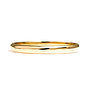 Fairtrade 18ct Gold D Shape Wedding Ring 2mm, thumbnail 2 of 5