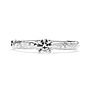 Athena Ethical Fairtrade Engraved Engagement Ring, thumbnail 5 of 9