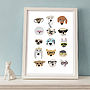 Dogs With Glasses Print, thumbnail 1 of 2