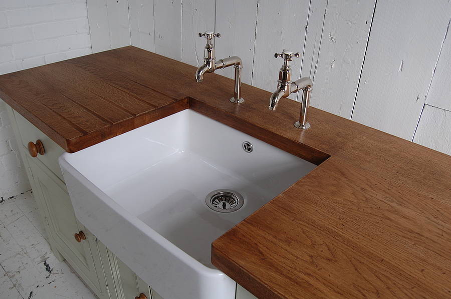 free-standing kitchen sink