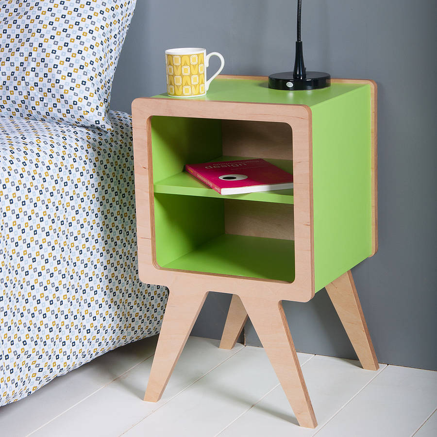 space bedside table by obi furniture | notonthehighstreet.com