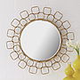 Gold Chain Link Mirror, thumbnail 6 of 7