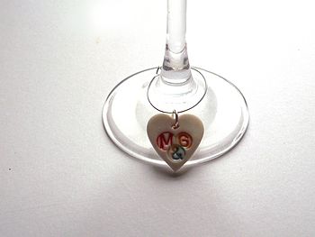 Personalised Wine Glass Charms, 5 of 8