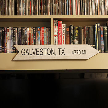 Personalised Distance Location Sign, 3 of 4