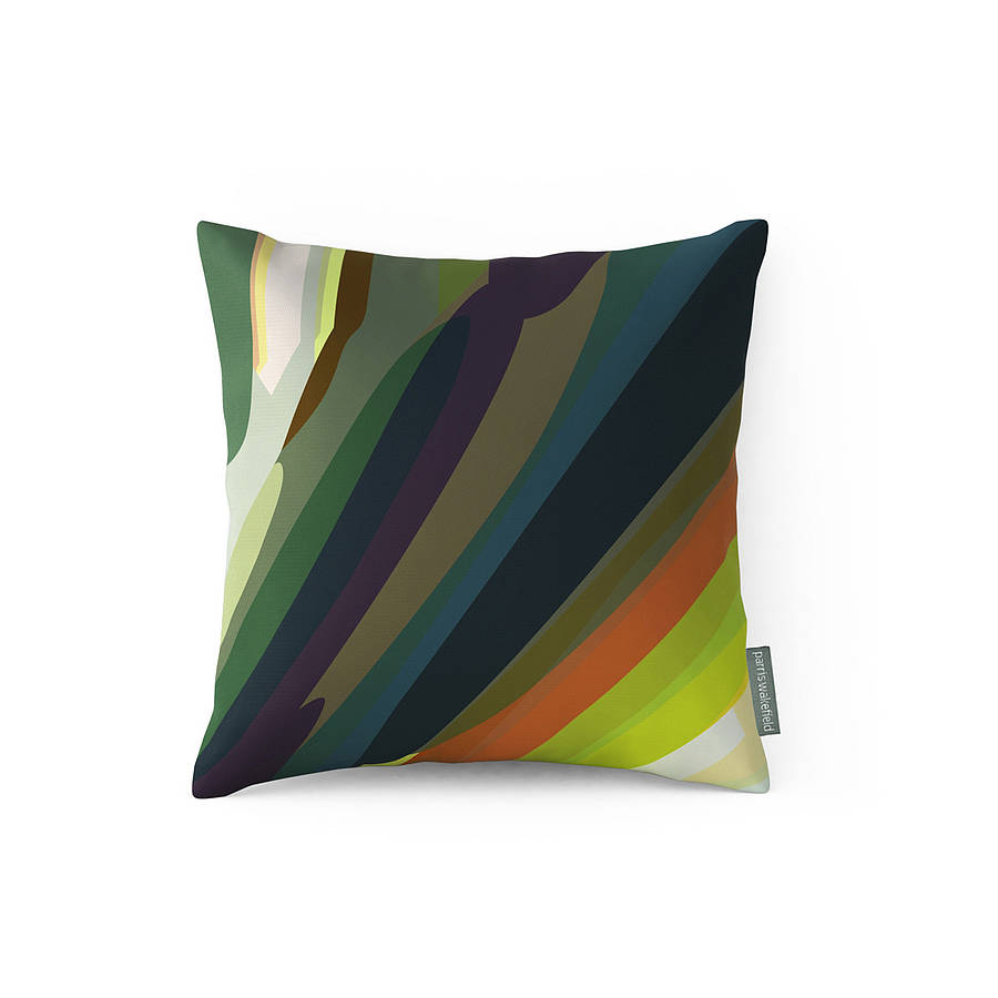 garden cushion cover by colour and form