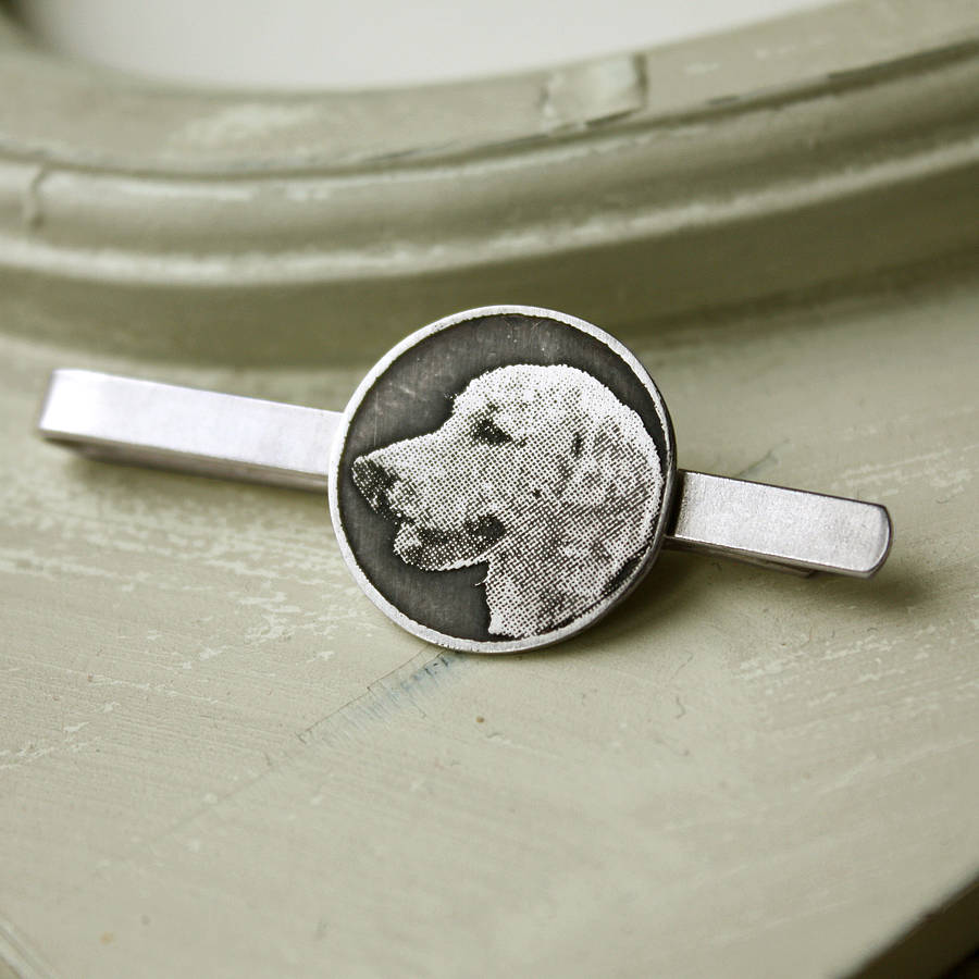 Personalised Dog Tie Clip By Nicola Crawford
