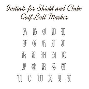 Personalised Silver Initials Golf Ball Marker, 3 of 4