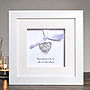 Personalised Wedding Wire Heart Box Frame, thumbnail 1 of 3