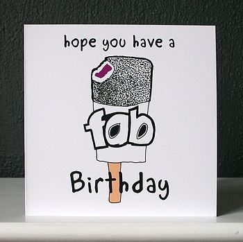 'Have A Fab Birthday' Card, 3 of 5