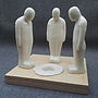 Three Men And A Plughole Sculpture, thumbnail 5 of 6