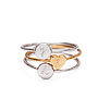 Personalised Initial Stacking Rings, thumbnail 8 of 10