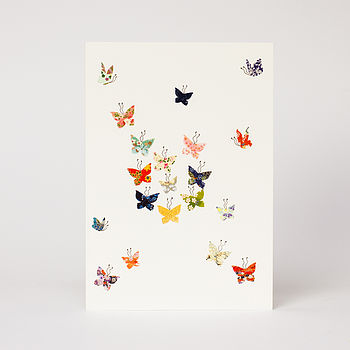 Butterfly Cloud Card, 2 of 2