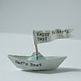 Personalised Handmade Paper Boat In A Bottle, thumbnail 9 of 11