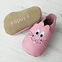 Personalised First Easter Bunny Baby Shoes, thumbnail 6 of 12