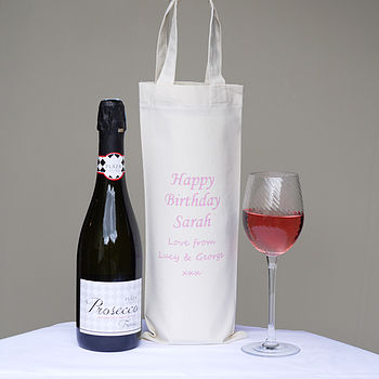 Personalised 'Her' Birthday Bottle Bag, 2 of 4