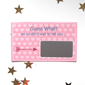 Guess What? Personalised Scratchcard, 2 of 4