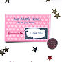 Just A Little Note… Personalised Scratchcard, thumbnail 5 of 9