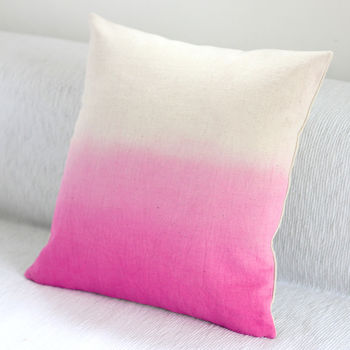 Stylish Dip Dyed Ombre Cushion Covers, 2 of 8