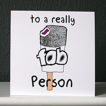 'Fab Person' Card, 2 of 5
