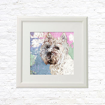 West Highland Terrier Portrait, 2 of 2