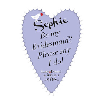 Personalised Bridemaid Wine Labels, 4 of 7