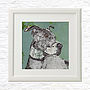 Staffordshire Bull Terrier Portrait, thumbnail 2 of 2