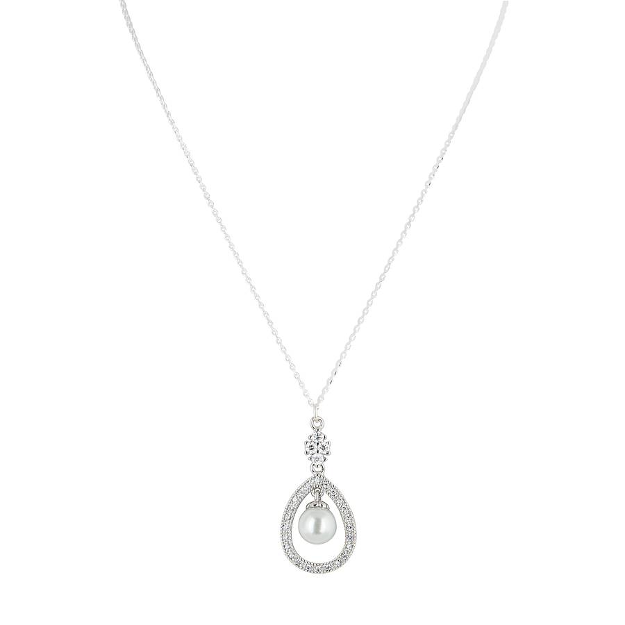 Marchesa Bridal Pendant By Chez Bec | notonthehighstreet.com