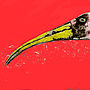 The Nosy Stork Print Extra Large, thumbnail 1 of 2