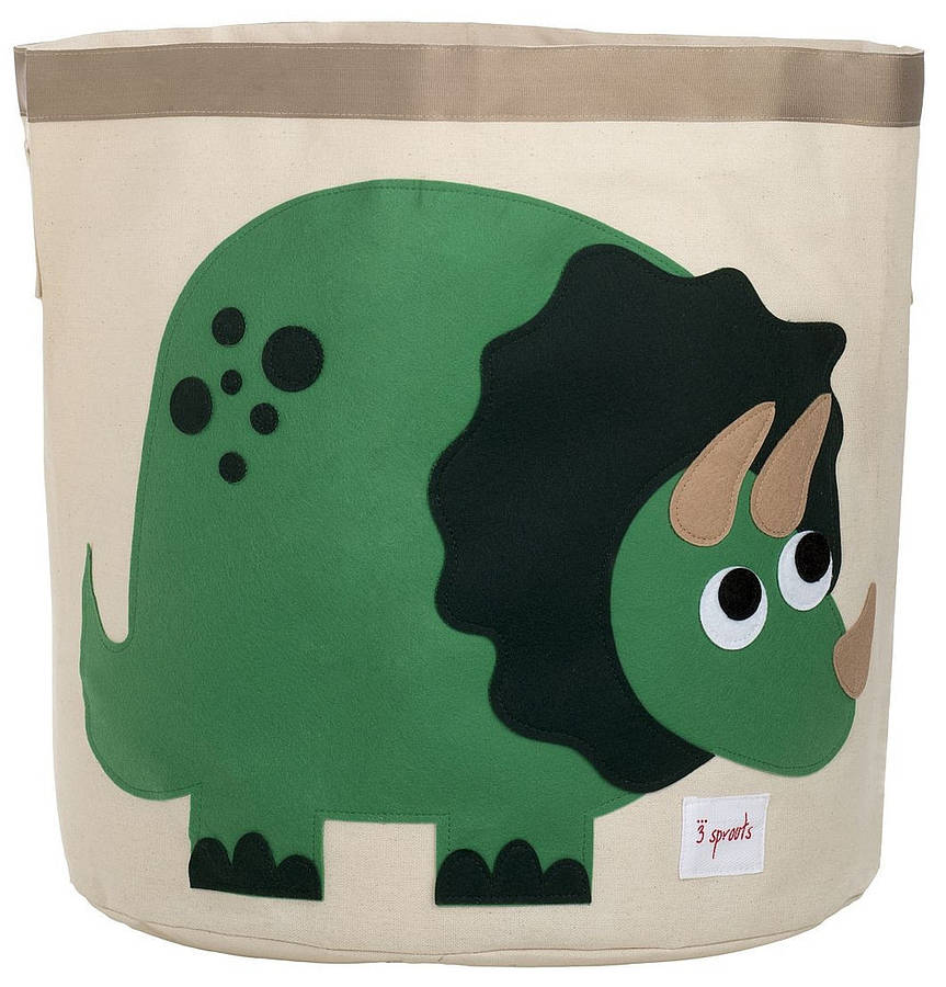 Dinosaur Toy Storage Bin By Nubie Modern Kids Boutique