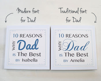 Personalised Best Dad Notes, 10 of 12