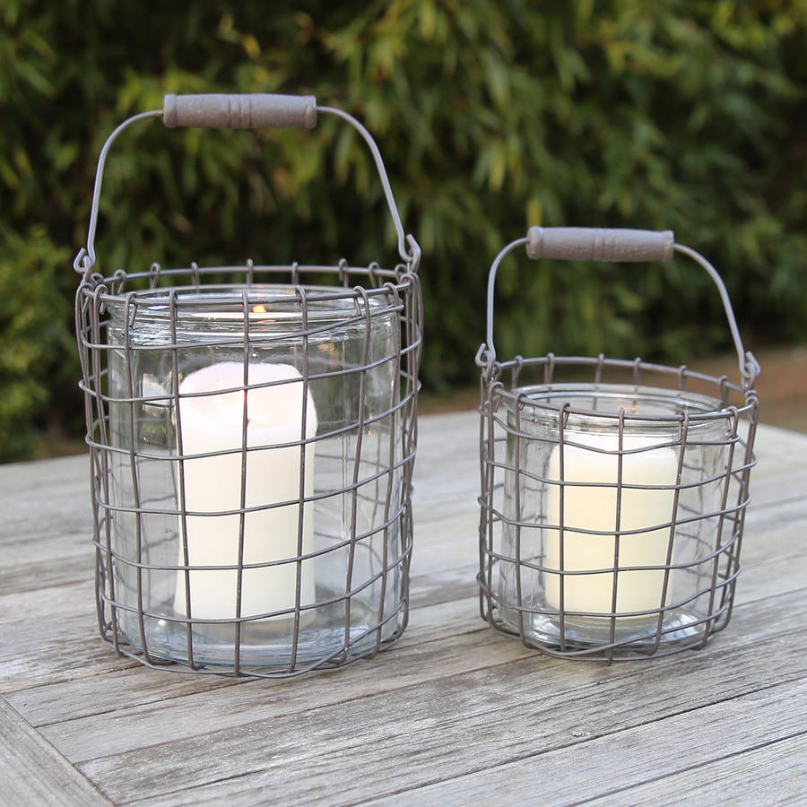 Round Coastal Glass Lanterns By Clem & Co