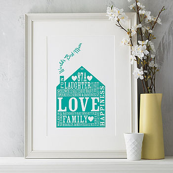 Personalised Home Print, 7 of 12