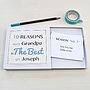 Personalised Best Grandpa Notes, thumbnail 2 of 7