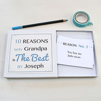 Personalised Best Grandpa Notes, 2 of 7